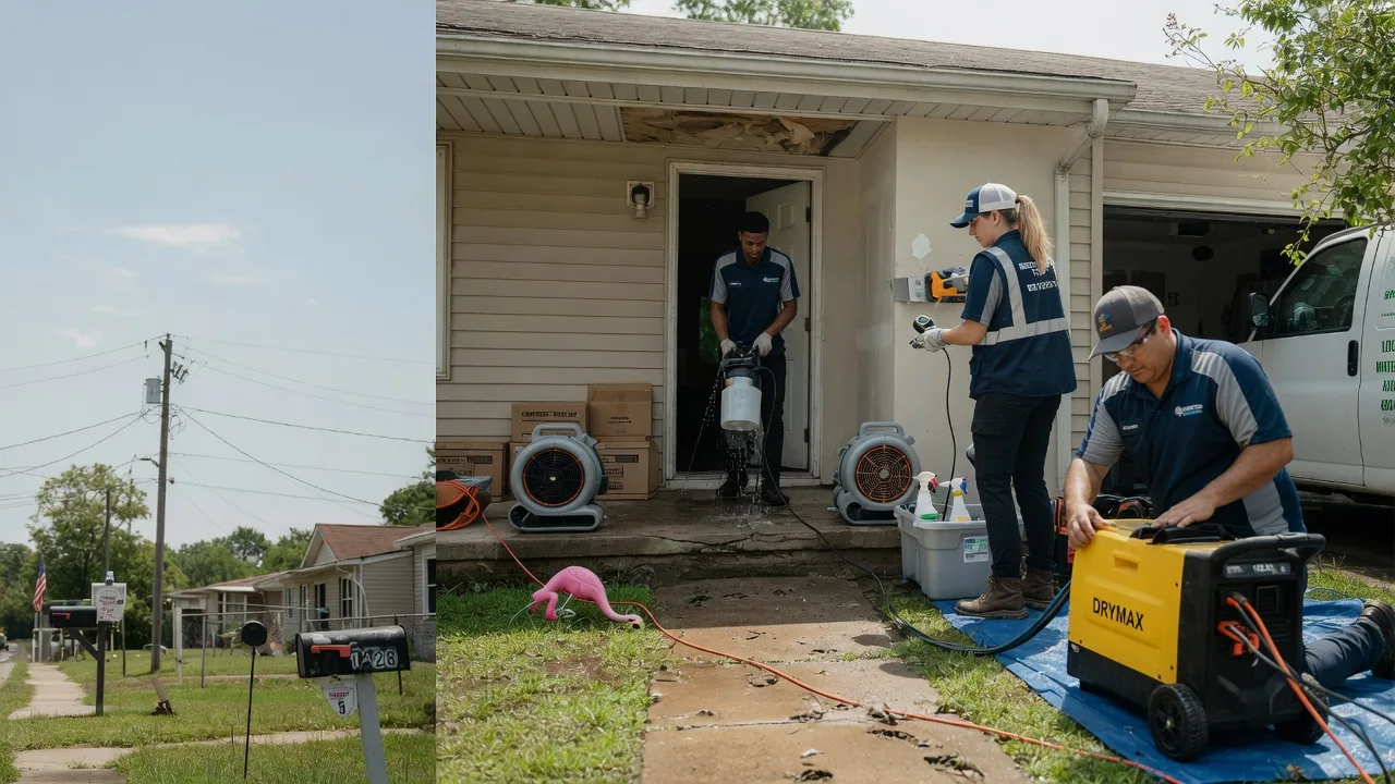 Storm Damage Water Removal in Adamsville, OH near me